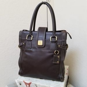 MCM Dark Brown Handbag Satchel